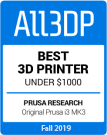 All3DP Best 3D Printer under 1000 USD